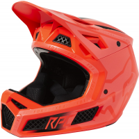 Fox Apparel | Racing Pro Carbon Mips Helmet Repeater Men's | Size Large in Atomic Punch