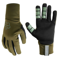 Fox Apparel | Ranger Fire Women's Gloves | Size Small in Olive Green