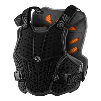 Troy Lee Designs | ROCKFIGHT CE CHEST PROTECTOR Men's | Size Extra Small/Small in Black