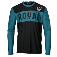 Royal Racing | Apex LS Jersey Men's | Size Extra Small in Grey/Black
