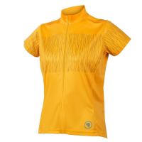 Endura | Women's Hummvee Ray S/S Jersey | Size Extra Small in Moss