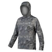 Endura | Hummvee WP Shell Jacket Men's | Size Small in Grey Camo