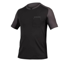Endura | Gv500 Foyle T Men's | Size Small In Black | Elastane/nylon/polyester