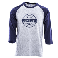 JensonUSA | Keep Pedaling T-Shirt Men's | Size Medium in Heather Grey/Navy