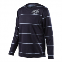 Troy Lee Designs | YOUTH FLOWLINE LS JERSEY Men's | Size Extra Small in Revert Black