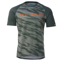 Yeti Cycles | Longhorn Jersey Men's | Size Small In Jungle Camo | 100% Polyester