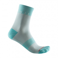 Castelli | Velocissima 12 Sock Men's | Size Small/Medium in Brilliant Pink/Coral Flash