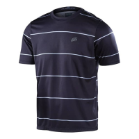 Troy Lee Designs | Flowline Ss Revert Jersey Men's | Size Small In Revert Black | Polyester