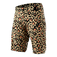 Troy Lee Designs | WMNS LILIUM SHORT Women's | Size Extra Small in Leopard Bronze