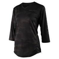 Troy Lee Designs | Wmns Mischief Jersey Women's | Size Extra Small In Brushed Camo Army