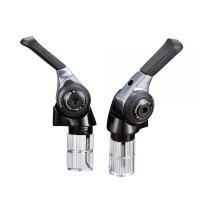 Microshift | 11-Speed Bar End Shifter Set 11-Speed Road, Double | Aluminum