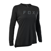 Fox Apparel | W Flexair Pro LS Jersey Women's | Size Large in Black