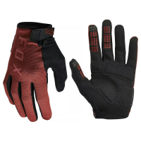 Fox Apparel | W Ranger Glove Gel Women's | Size Large in Red Clay