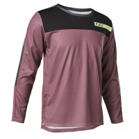 Fox Apparel | YTH Defend LS Jersey Moth Men's | Size Large in Plum Perfect