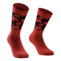 Assos | Assos | oires Monogram Socks EVO Men's | Size 0 in Vignaccia Red