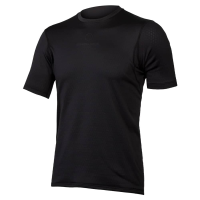 Endura | Transloft Ss Baselayer Men's | Size Large In Black | Polyester/elastane