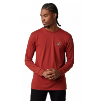 Fox Apparel | Finisher LS Tech T-Shirt Men's | Size Small in Copper