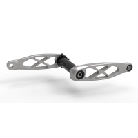 5Dev | Trail Enduro Cranks | Raw |Clear, 165Mm 30Mm Boost | Aluminum