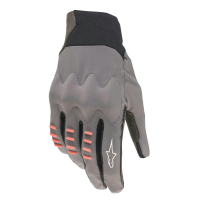 Alpinestars | Alpine Stars Techstar Gloves Men's | Size Small in Steel Grey/Coral