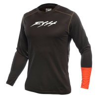 Fasthouse | Ronin Alloy Ls Jersey Men's | Size Xx Large In Black | Spandex/polyester