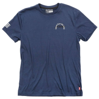 Fasthouse | Menace Ss Tech T-Shirt Men's | Size Small In Midnight Navy | Polyester