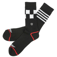 Fasthouse | Clash Performance Crew Sock Men's | Size Small/medium In Black