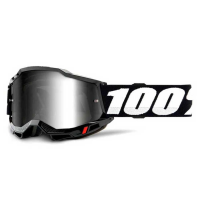 100% | Accuri 2 Goggles Men's In Black/mirror Silver