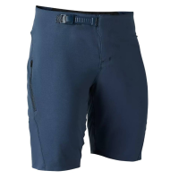 Fox Apparel | Flexair Ascent Short W/ Liner Men's | Size 28 In Midnight | Nylon