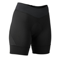 Fox Apparel | Women's Tecbase Lite Liner Short | Size Large In Black | Polyester/elastane