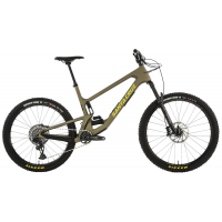 Santa Cruz Bicycles | 5010 5 C Mx S Bike | Matte Nickel And Yellow | 2Xl | Rubber