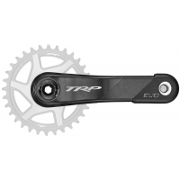 Trp | Evo Carbon Cranks | Black/silver | 165Mm