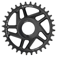 Wolf Tooth Components | Dm Chainring For Shimano E-Bike Motor 34T Drop Stop B | Aluminum