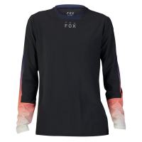 Fox Apparel | Defend Thermal Jersey Lunar Men's | Size Medium In Black | Nylon