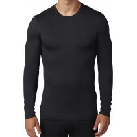 Fox Apparel | Tecbase Fire Ls Shirt Men's | Size Small In Black