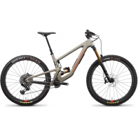 Santa Cruz Bicycles | Nomad 6 Cc X01 Axs Rsv Bike | Gloss Gypsum | 2X | Rubber