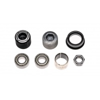 Deity | Black | Kat Pedal Rebuild Kit Kit | Rubber