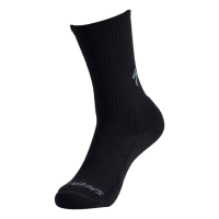 Specialized | Merino Midweight Tall Socks Men's | Size Medium In Black
