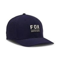 Fox Apparel | Non Stop Tech Flexfit Hat Men's | Size Small/medium In Midnight | Nylon