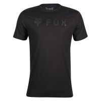 Fox Apparel | Absolute Short Sleeve Premium T-Shirt Men's | Size Small In Black/black | 100% Cotton