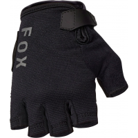 Fox Apparel | Ranger Women's Short Finger Gel Glove | Size Medium In Black