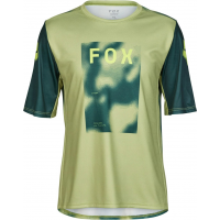 Fox Apparel | Youth Ranger Short Sleeve Taunt Jersey Men's | Size Medium In Pale Green | 100% Polyester