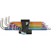 Wera | 3950/9 Hex-Plus L-Key Hex Wrench Set Metric, Stainless