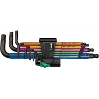 Wera | 950/9 Hex-Plus Sb L-Key Hex Wrench Set Multicolor, Metric