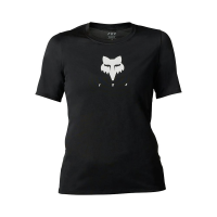 Fox Apparel | Women's Trudri Short Sleeve Jersey | Size Extra Small In Black | 100% Polyester