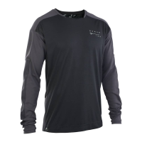 Ion | Bike Jersey Scrub Amp Ls Bat Men Men's | Size Large In Black | Polyester