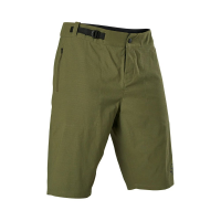 Fox Apparel | Ranger Short W/ Liner Women's | Size 40 In Olive Green | Elastane/nylon/polyester