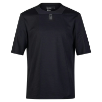 Fox Apparel | Defend Short Sleeve Jersey Men's | Size Medium In Black | Elastane/nylon/polyester