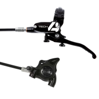 Hope Technology | Tech 4 X2 Flat Mount Disc Brake | Black | Left