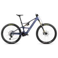 Orbea | Rise Lt M10 630W 20Mph E-Bike 2025 Tanzanite Carbon View - Carbon Raw L