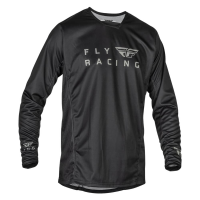 Fly Racing | Radium Jersey Youth Men's | Size Medium In Black/grey